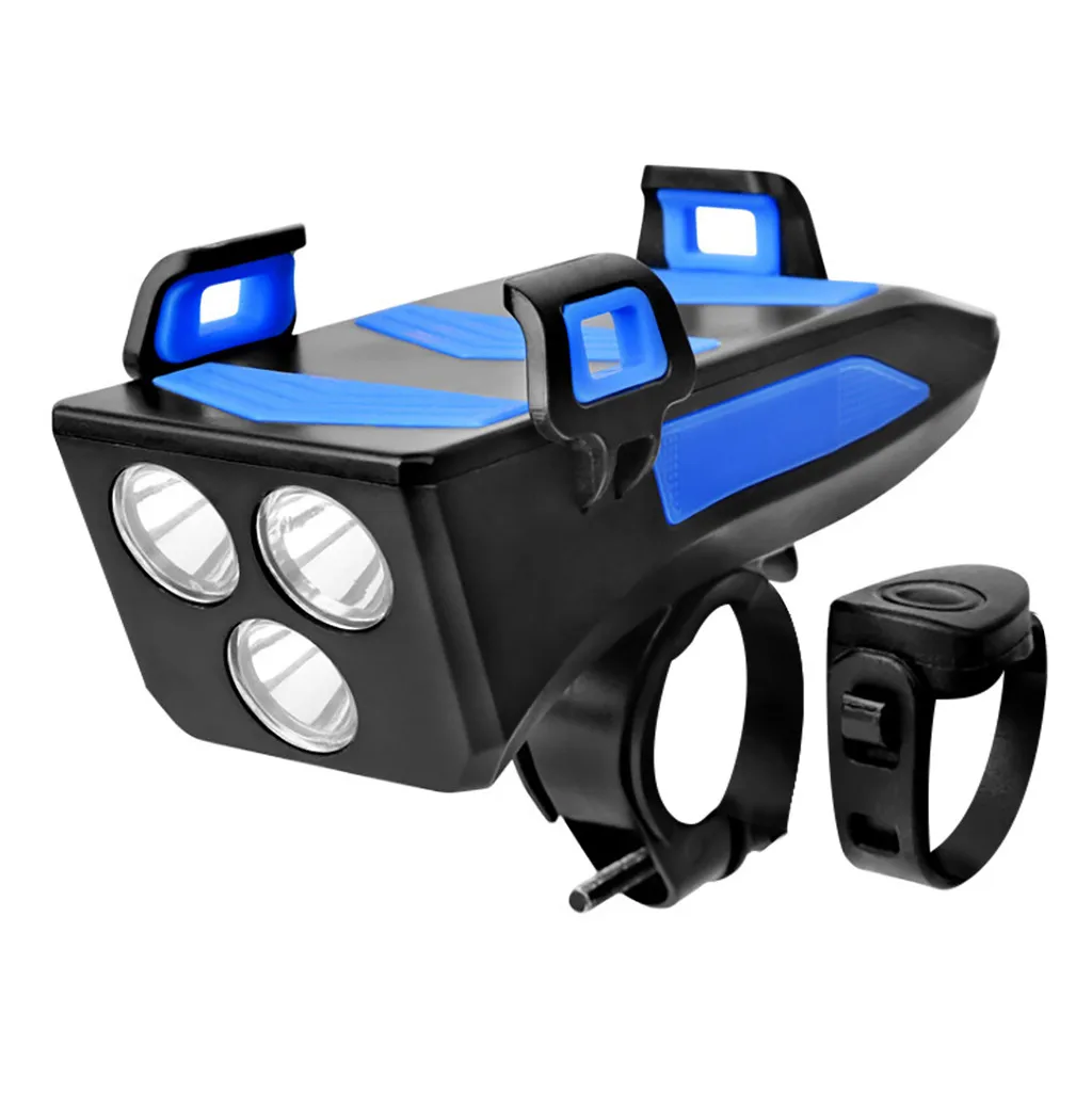 Велосипедный светильник держатель для телефона 4 в 1 велосипедный передний usb на