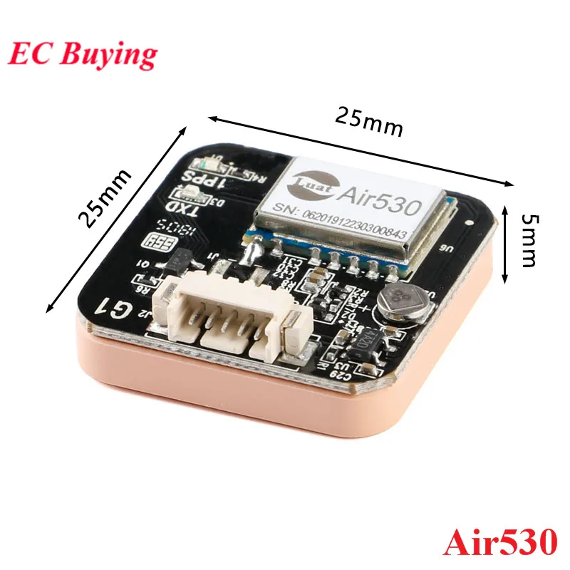 Модуль позиционирования Air530 GPS/Beidou G530 Двухрежимная макетная плата IoT GNSS с