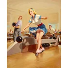 Красивые привлекательные девушки Three Ratels, настенный бумажный постер с рисунком, настенные декоративные наклейки на стену сделай сам