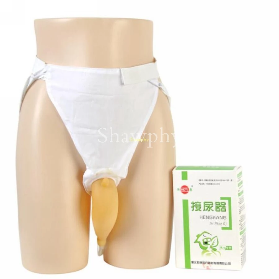 Male Female Silicone Funnel Pee Holder Urine Collector Bag Elderly Urinary Incontinence Urine Bag With Catheter Urine Urination