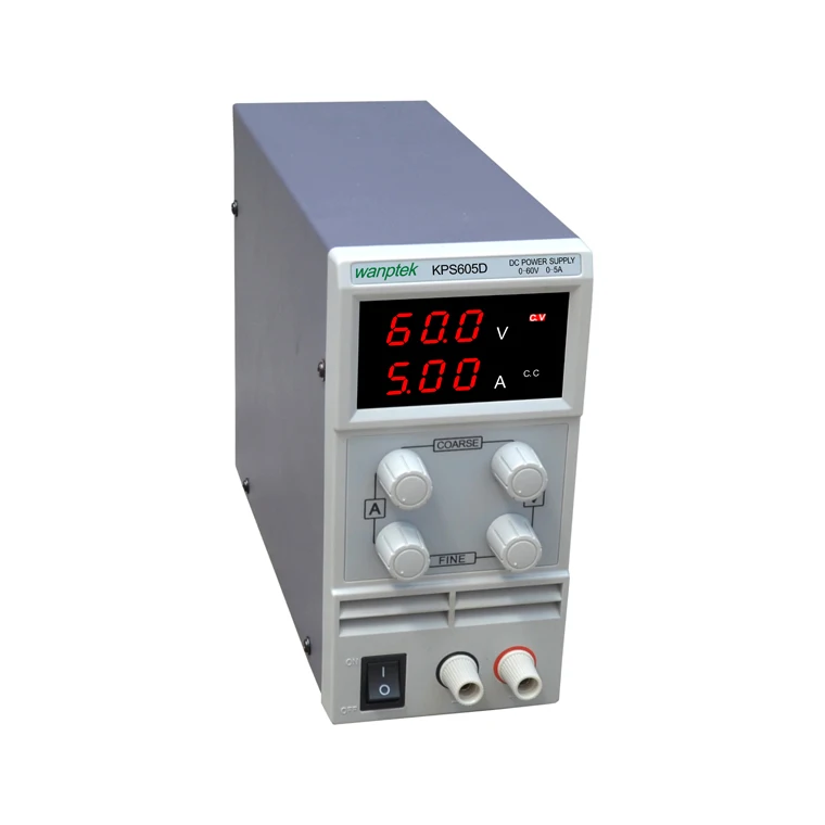 Wanptek мини импульсный источник питания постоянного тока KPS605D 60V 5A одноканальный