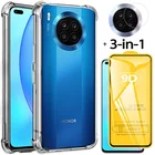 3 в 1, хонор 50 лайт чехол на хонор 50 lite чехол силиконовые чехлы для телефона хонор50 лайт хуавей хонор 50 лайт стекло honor50 lite huawei honor-50lite glass case honor 50 lite чехол на хонор 50 лайт чехол