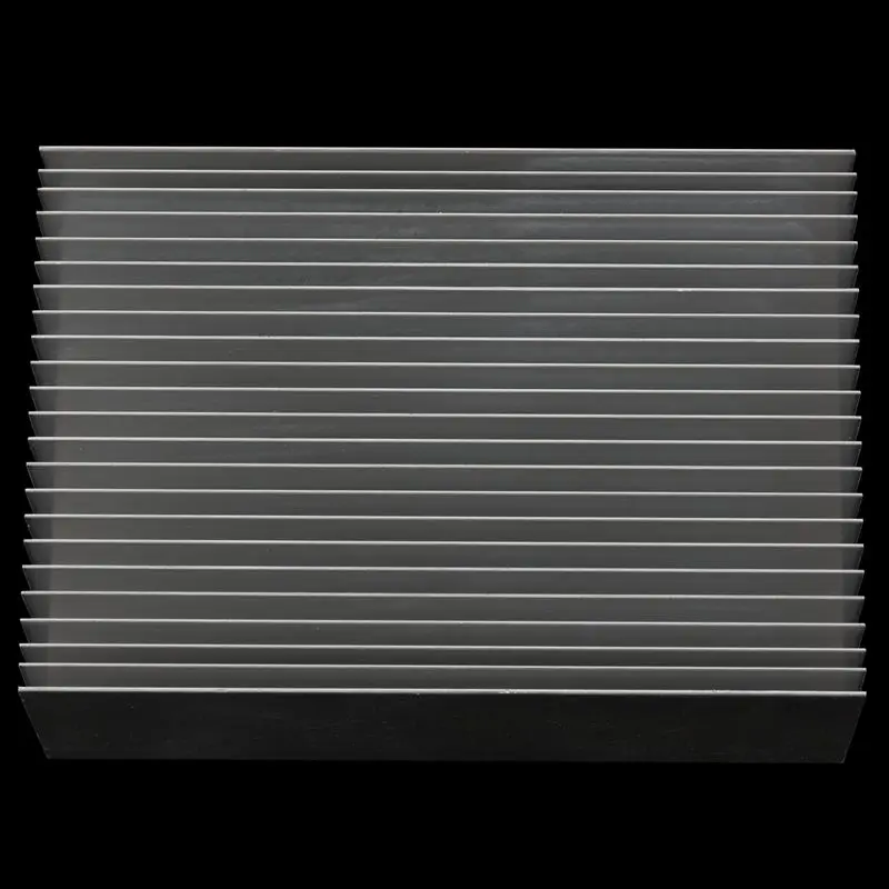 Большой алюминиевый радиатор охлаждения ребра для IC светодиодный Усилитель