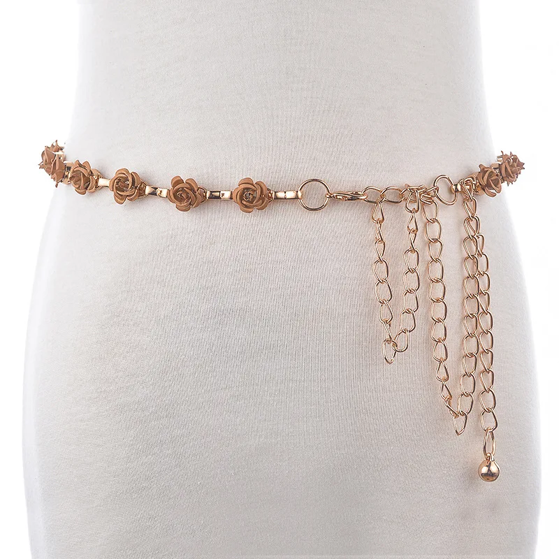 Женский пояс для танца живота с декоративными цветами|waist chain belt|fashion ladies beltsladies belt