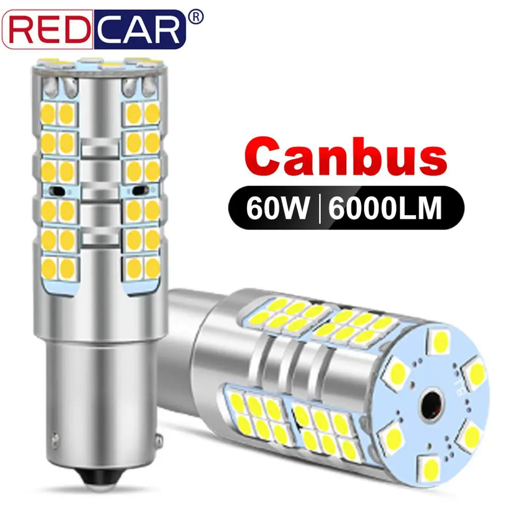 2 шт., светодиодсветодиодный лампы для указателей поворота, 60 Вт, 1156 Вт