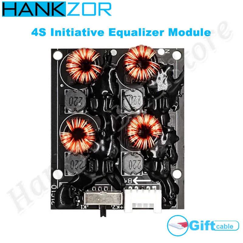

Hankzor 4S 3.2V Initiative Equalization Module Energy Transfer for Better Balanced
