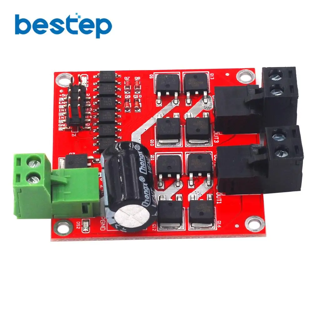 2 канальный CH двойной H мост модуль драйвера двигателя постоянного тока