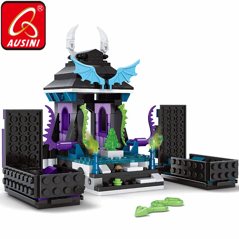 AUSINI Zombie свадебные строительные блоки игрушки для мальчиков на Хэллоуин призрак