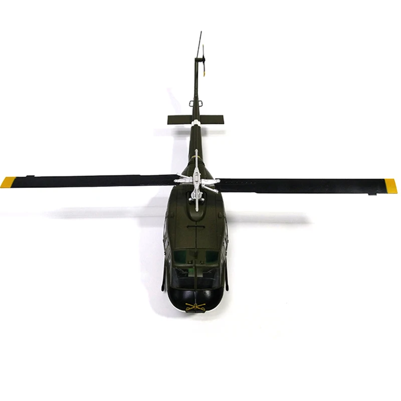 1/48 масштаб сплава транспортный вертолет UH-1 Iroquois самолет США Air Force Huey детские игрушки Детский подарок для коллекции