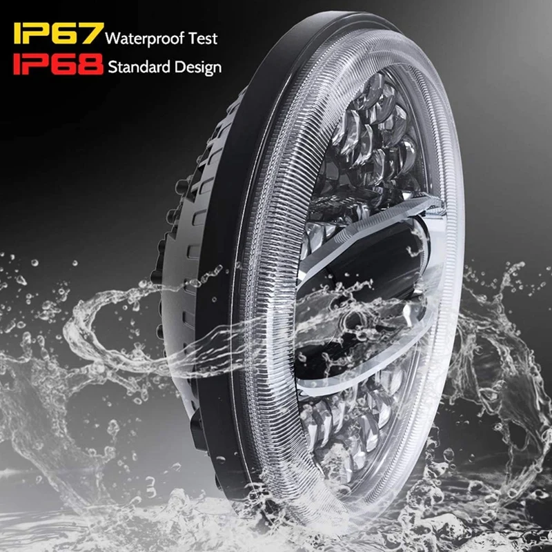 

LED Motorcycle Headlights Are Suitable for Modified LED Lights 108W Car Headlights