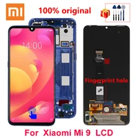 original for xiaomi mi 9 lcd display touch screen digitizer assembly for xiaomi mi9 m1902f1a m1902f1g screen replacement parts