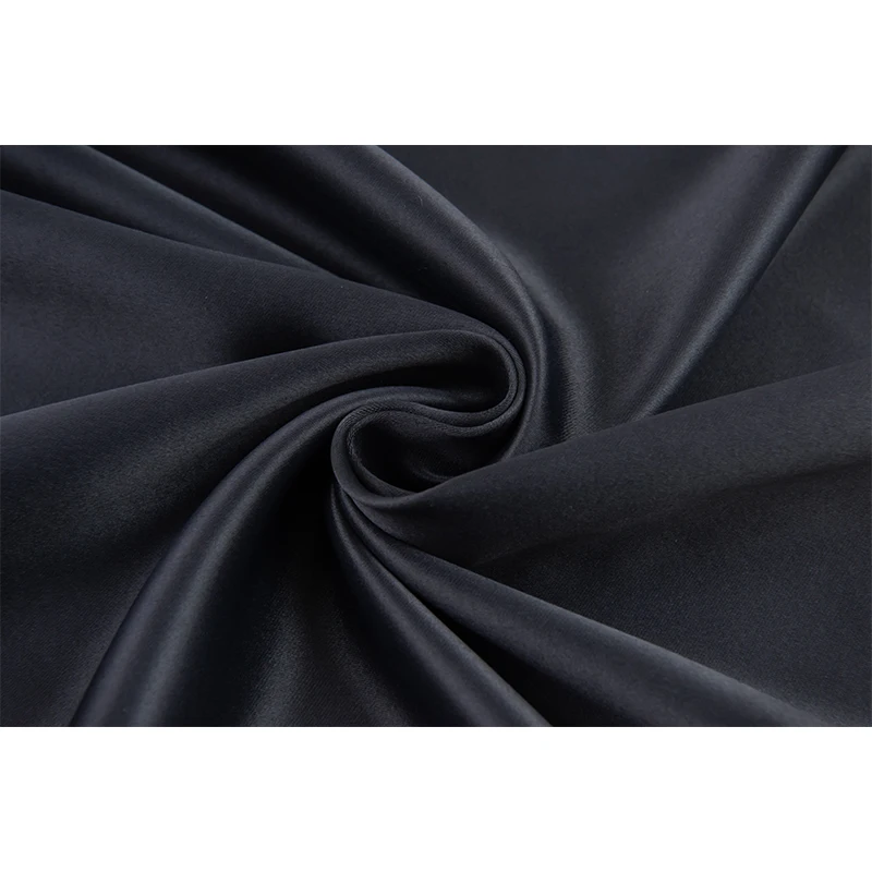 

Ready Made Window Curtains Blackout Triple Weaving Polyester Window Treatment Solid Blackout Curtains for Living Room Bedroom