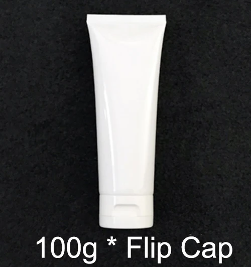 100ml2 5 мл 10 мл 30 мл 50 мл 100 мл 200 мл белая пластиковая мягкая бутылка для макияжа для выдавливания крема пузырьки для шампуня емкость для лосьона 30 шт - Цвет: 100ml2