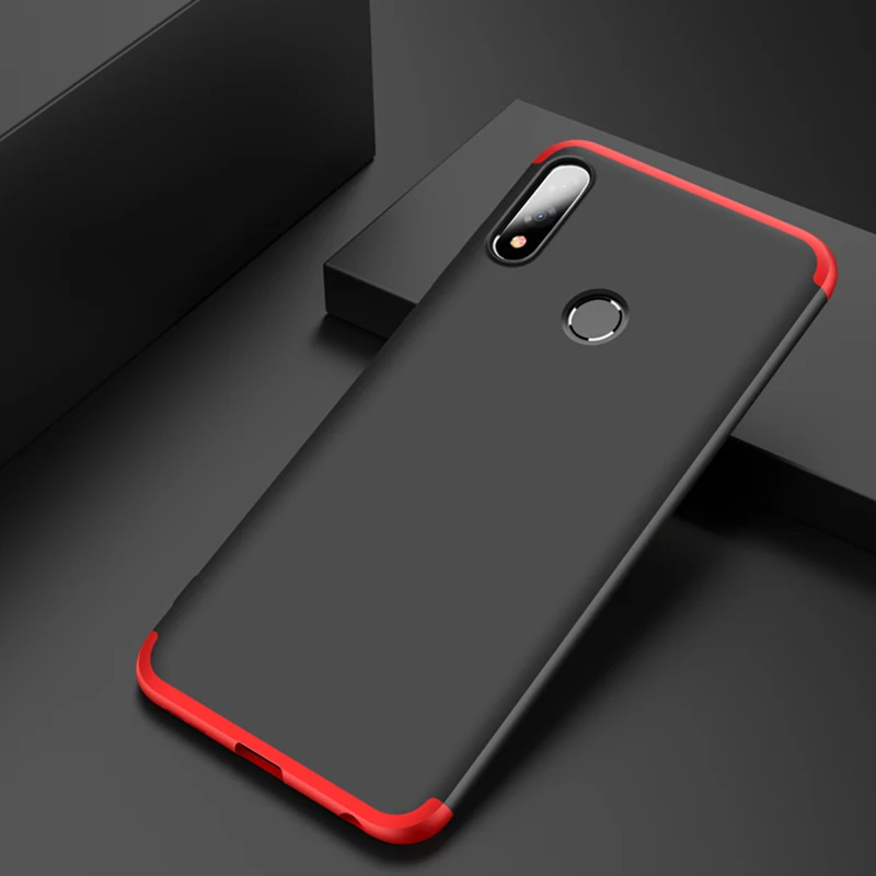 GKK чехол для ASUS ZB601KL ZB631KL 3 в 1 полная защита Матовый Жесткий ПК Zenfone Max Pro M1 M2 телефона