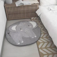 50 dropshippingcartoon elephant pattern baby play mat pad crawling blanket carpet rug decor