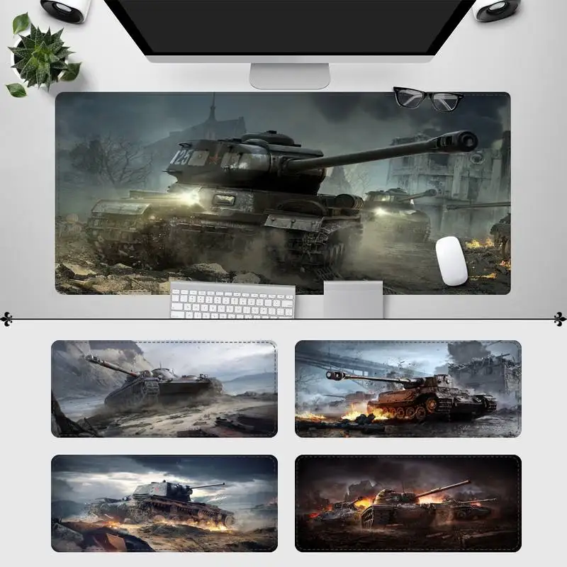 

Cute World of Tanks Mouse Pad Gaming MousePad Large Big Mouse Mat Desktop Mat Computer Mouse pad For Overwatch