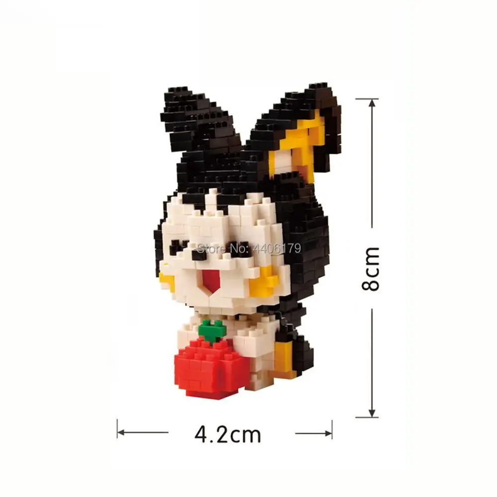 

hot lepining creators classic Poke Kong Idiot Emolga Marowak Weezing Sudowoodo mini Micro Diamond Blocks model bricks toys gift