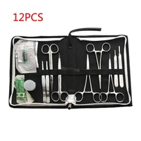 12 pieces set of surgical kits for students medical auxiliary surgical tools training training instruments and tools