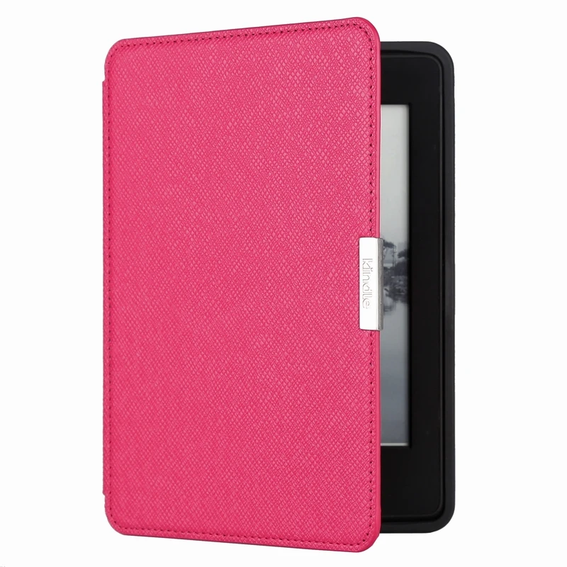 Для Amazon kindle Защитная крышка ультра-тонкий покоя чехол kindle paperwhite 1/2/3 электронная книга 6 дюймов Чехол KPW3 модель 958 - Цвет: Золотой
