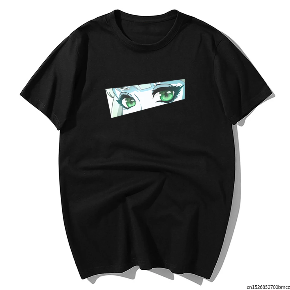 

Fashion Japanese Style Anime Girl Cute Girl Eyes Women Tshirt Short Sleeve 2021 Women Clothes