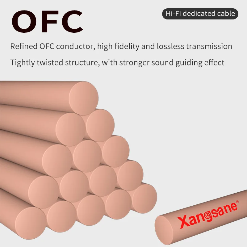 XangsanXS-601Ag аудиофил сабвуфер 6N бескислородная медь (OFC) Двухъядерный сигнал RCA