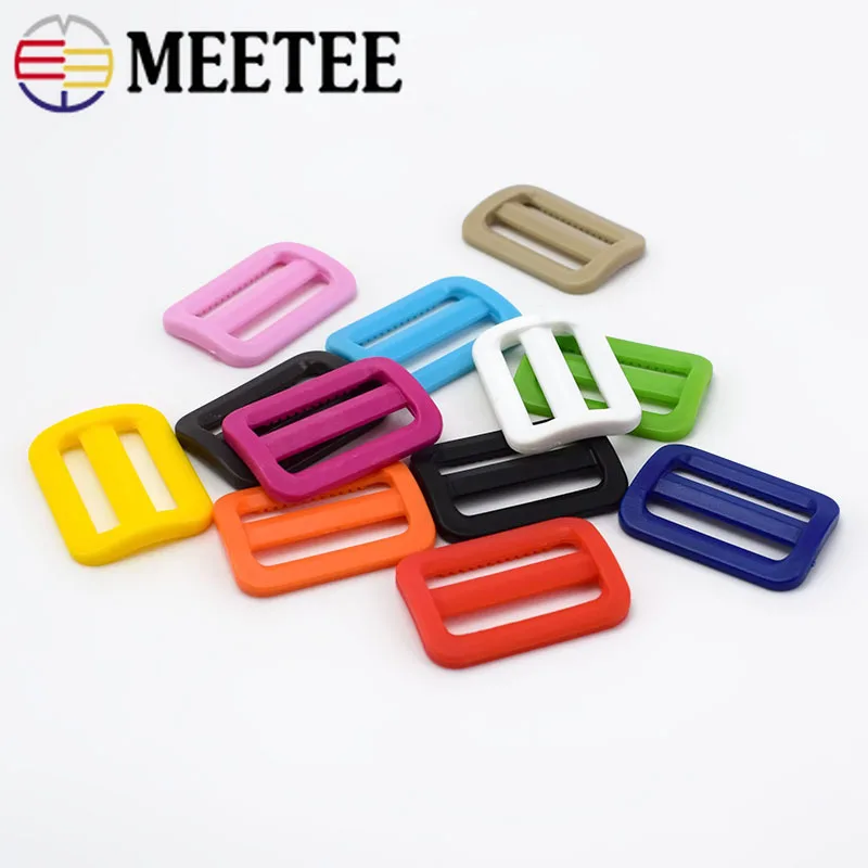 100/200 шт Meetee 25 мм пластиковый изогнутый трехскользящий слайдер Регулируемая