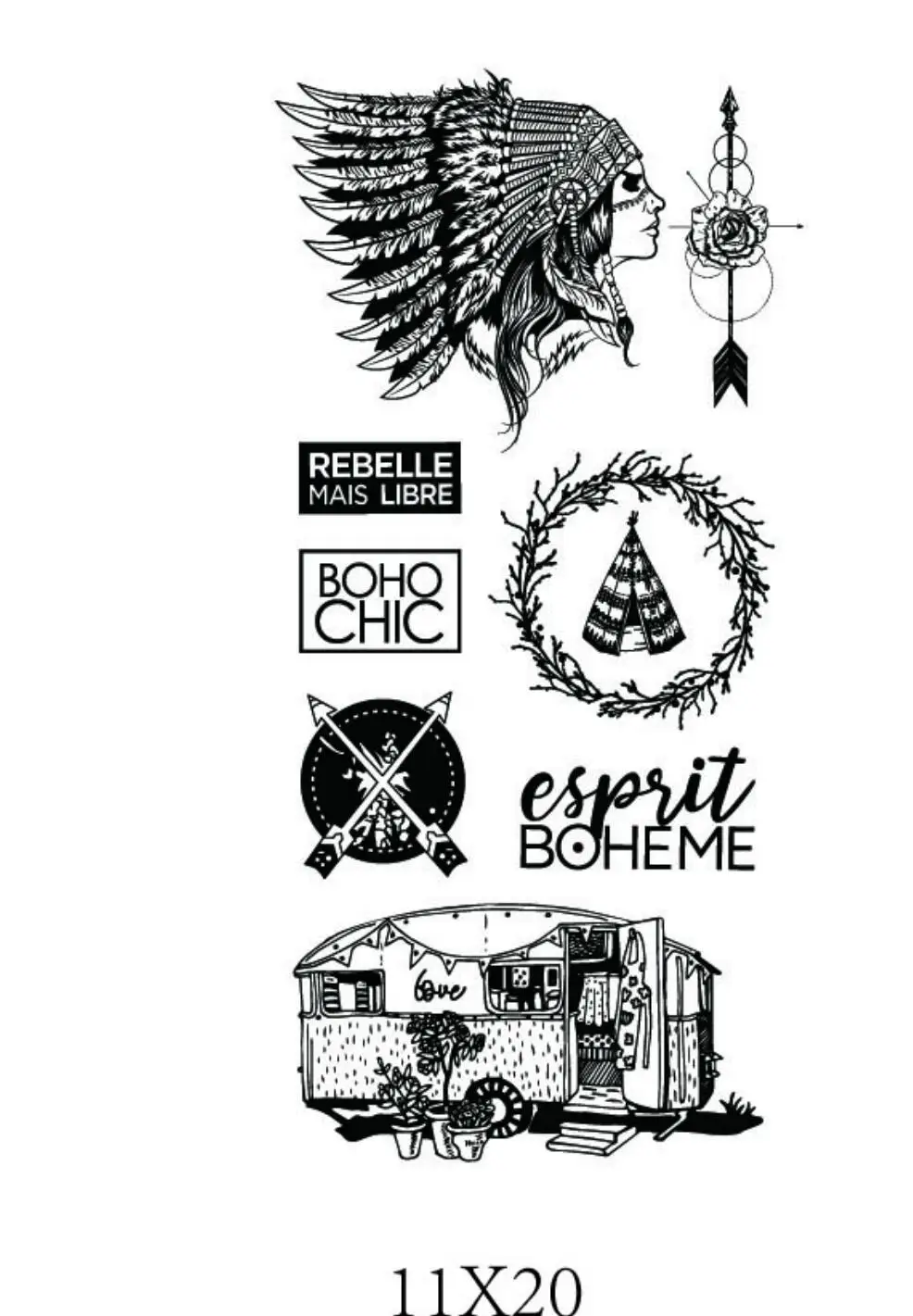 Французский прозрачный силиконовый штамп/печать для рукоделия скрапбукинга/фотоальбома декоративные прозрачные листы штампов B0304.