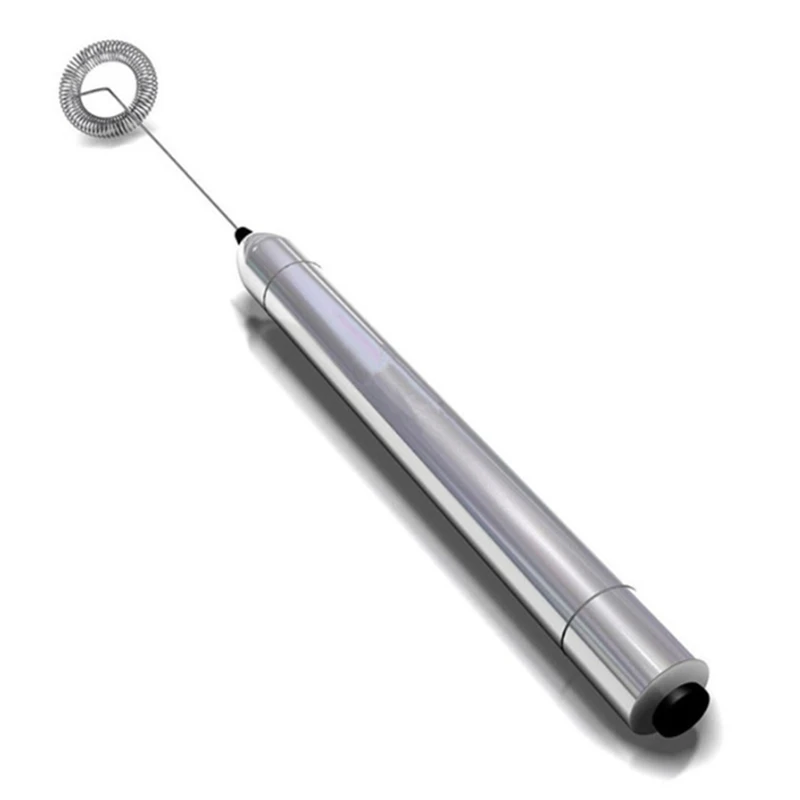 

Rechargeable Blender Milk Frother Handheld Electric Mixer Foam Maker Stainless Whisk for Coffee Cappuccino