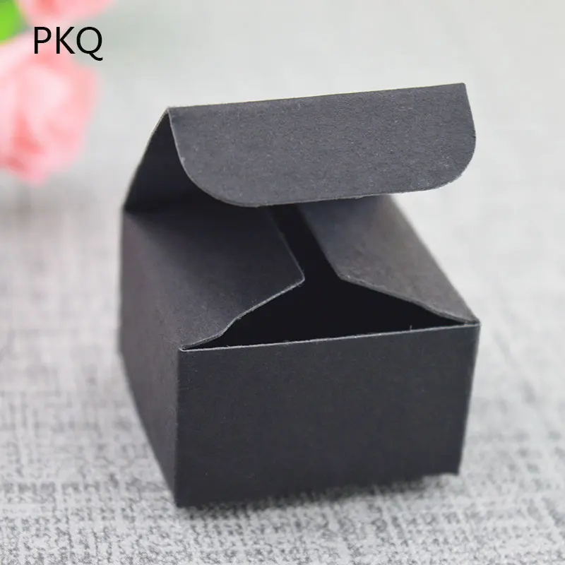 5 шт. белая черная крафт-бумага картонная бумажная коробка маленькие