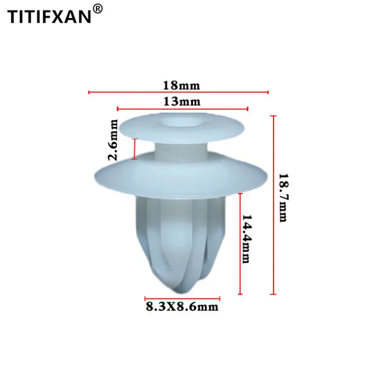 20 шт. Автомобильная дверь панель юбка под защитой АБ стойка Пряжка для Toyota Prado Corolla