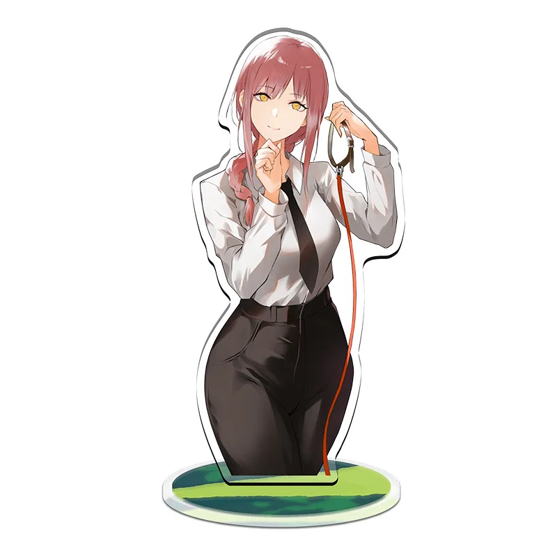 

21cm Chainsaw Man Christmas Decorations ACG Makima Anime Decoration Big Desktop Figurines Acrylic Model