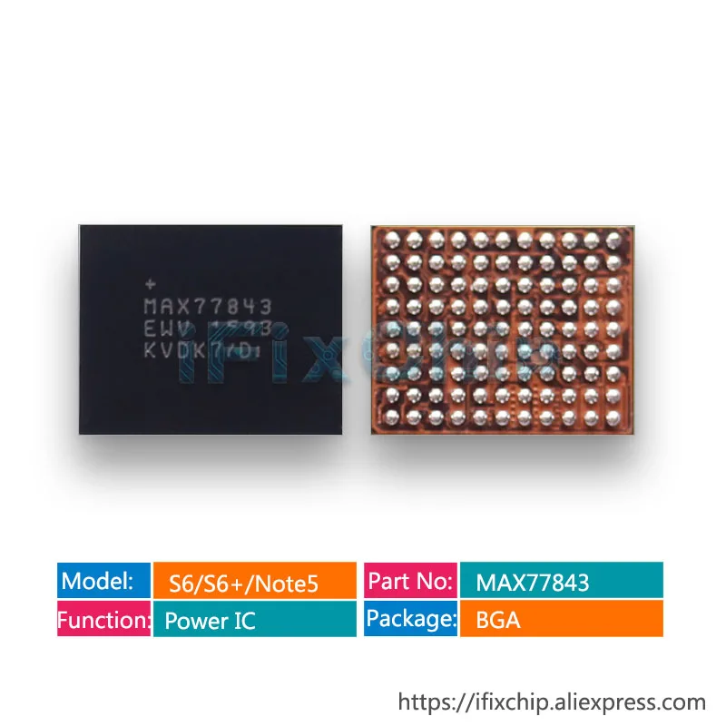 

10 шт./лот MAX77843 U7000 для Samsung S6 G9200/S6 + G9250/NOTE 4 N9100/N910F микросхема управления питанием IC PM IF PMIC