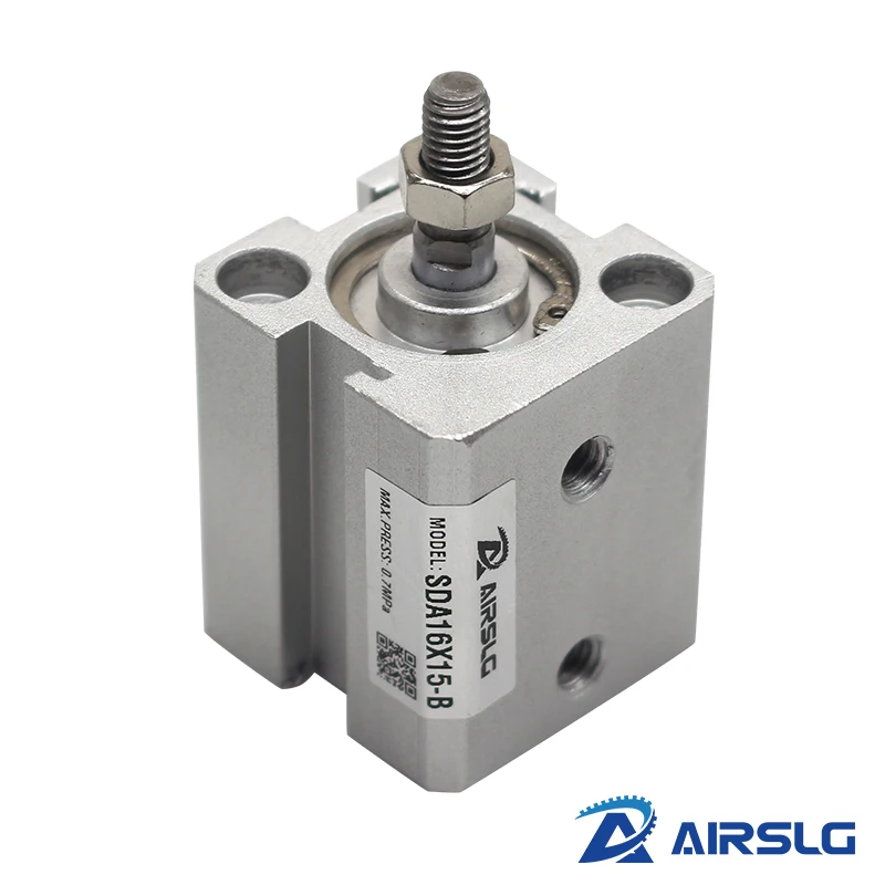 Пневматический цилиндр SDA32x50 двойного действия Компактный SDA32X5 SDA32X10S SDA32X15B SDA32X20 S