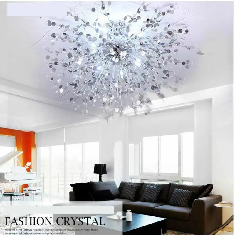 Современный потолочный светильник s для гостиная акрил алюминиевый корпус