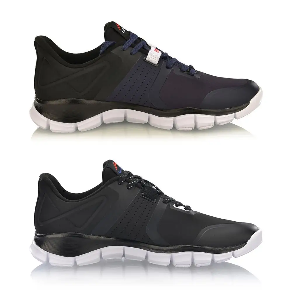 Мужская Легкая спортивная светильник Li Ning легкие эластичные кроссовки для