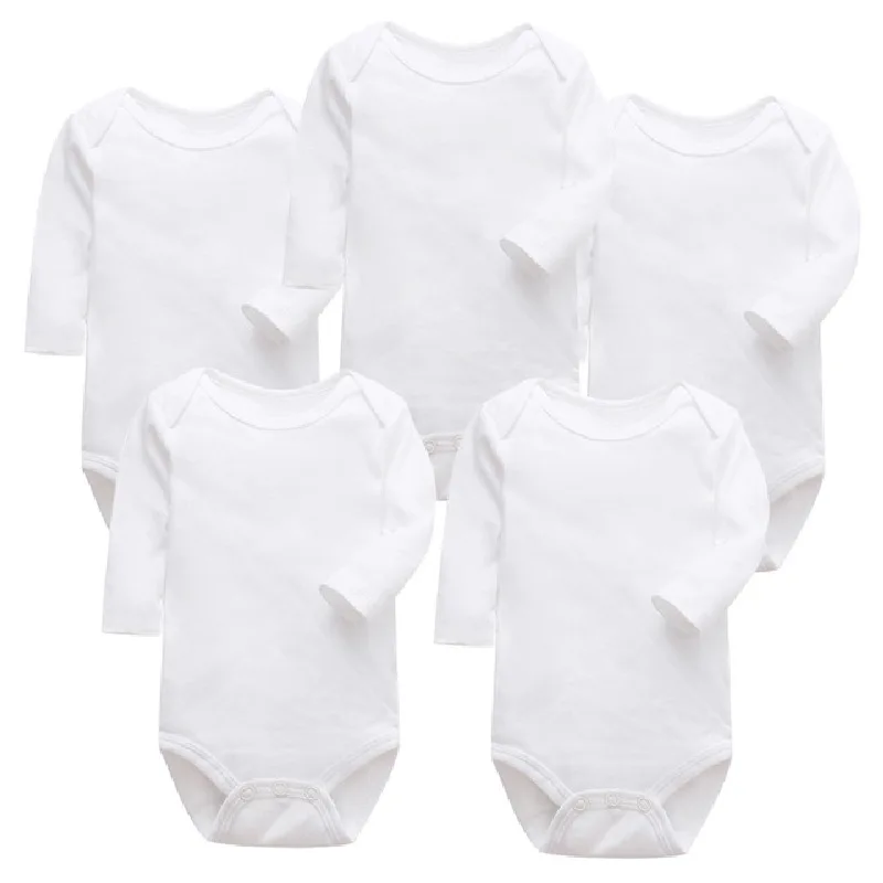 Комбинезон для новорожденных мальчиков и девочек одежда малышей боди с длинными