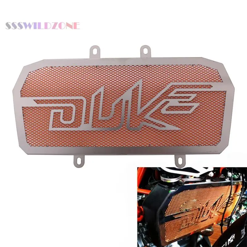 

Motorcycle accessories refit tank mesh stainless steel radiator grills cover for KTM Duke 125 200 390