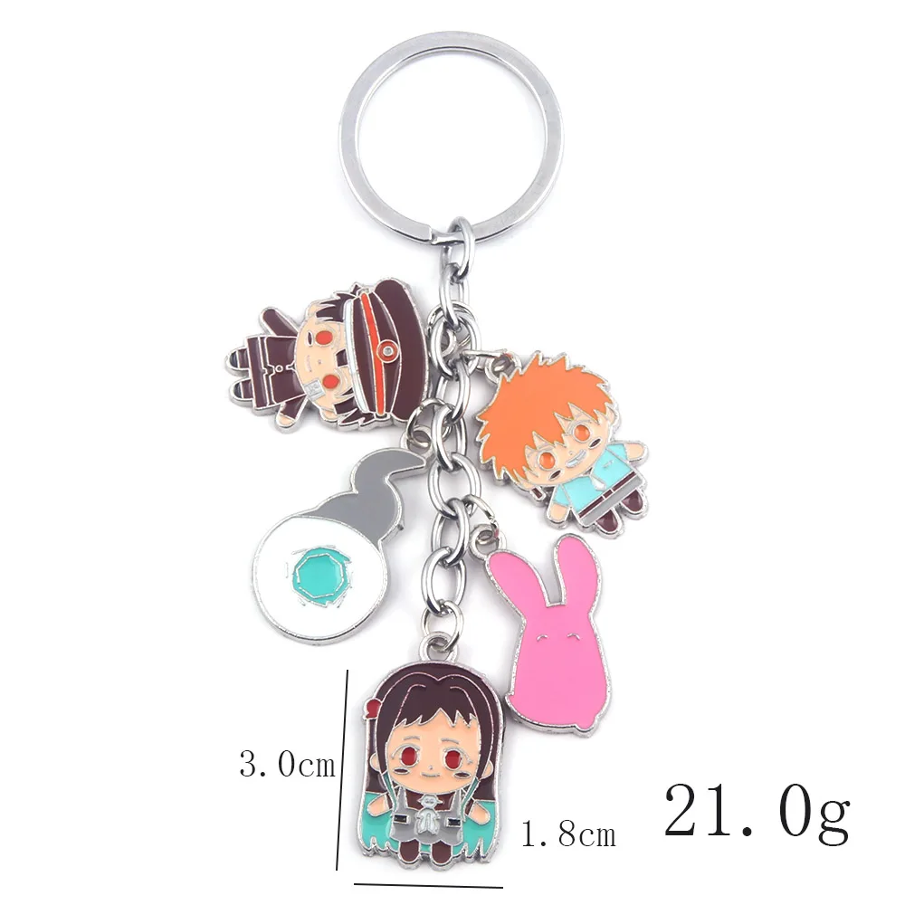 

Anime Toilet-Bound Hanako-Kun Keychain Yahiro Nene Minamoto Kou Yugi Amane Figure Pendant Keyring Jewelry Accessories