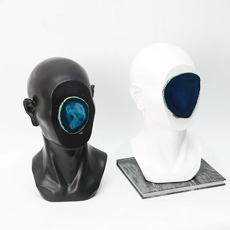 Творческий Агат Резина скульптурные фигурки Европейский стиль абстрактные