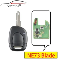 1 buttons ne73 blade car remote key for renault twingo clio master kango 433mhz pcf7946 chip for renault car key