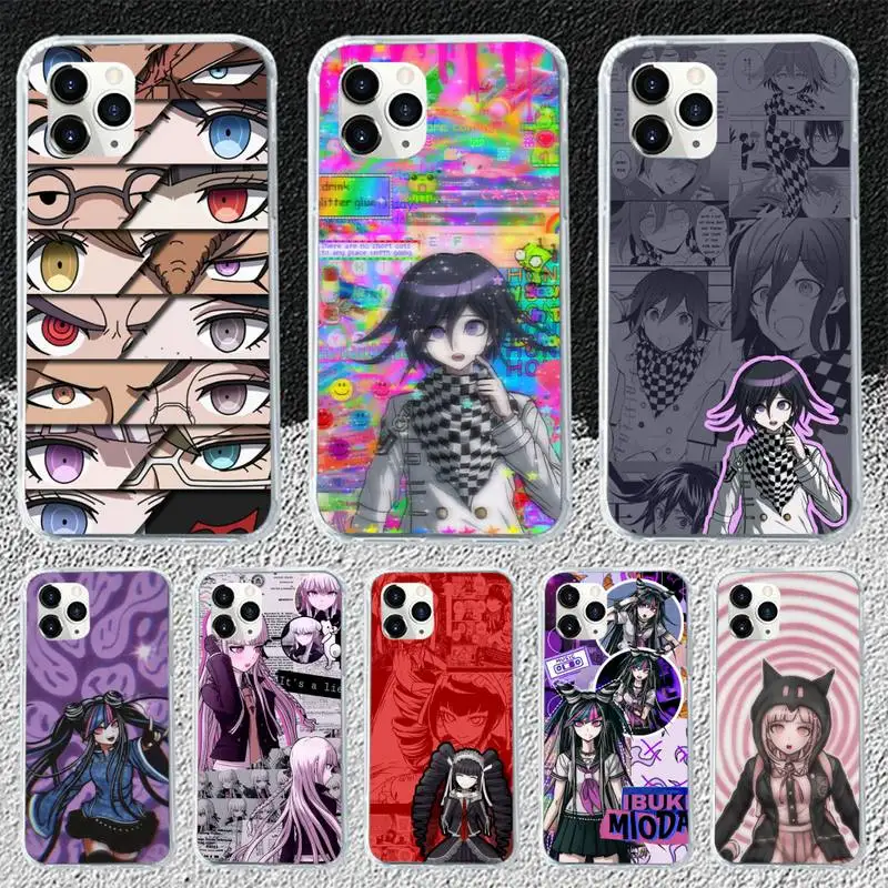 

Мультяшный чехол Danganronpa для телефона iphone 12 13 Mini SE 2020 5 5S 6 6S Plus 7 8 Plus X XR XS 11 Pro Max Fundas Coque cover