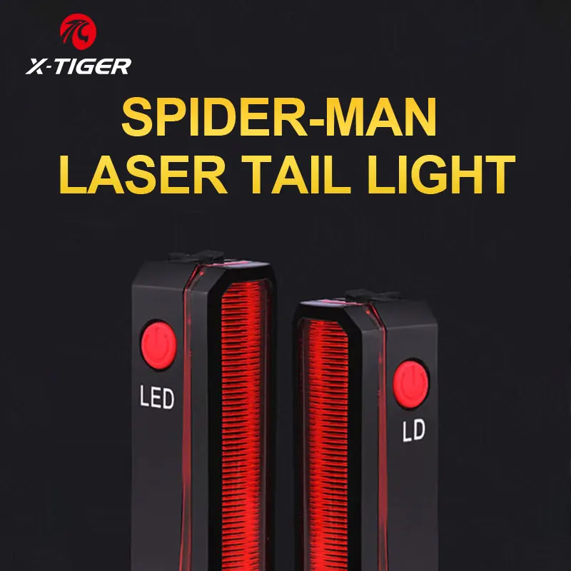 X Tiger велосипедный светильник задний фонарь для велосипеда аксессуары IPx5