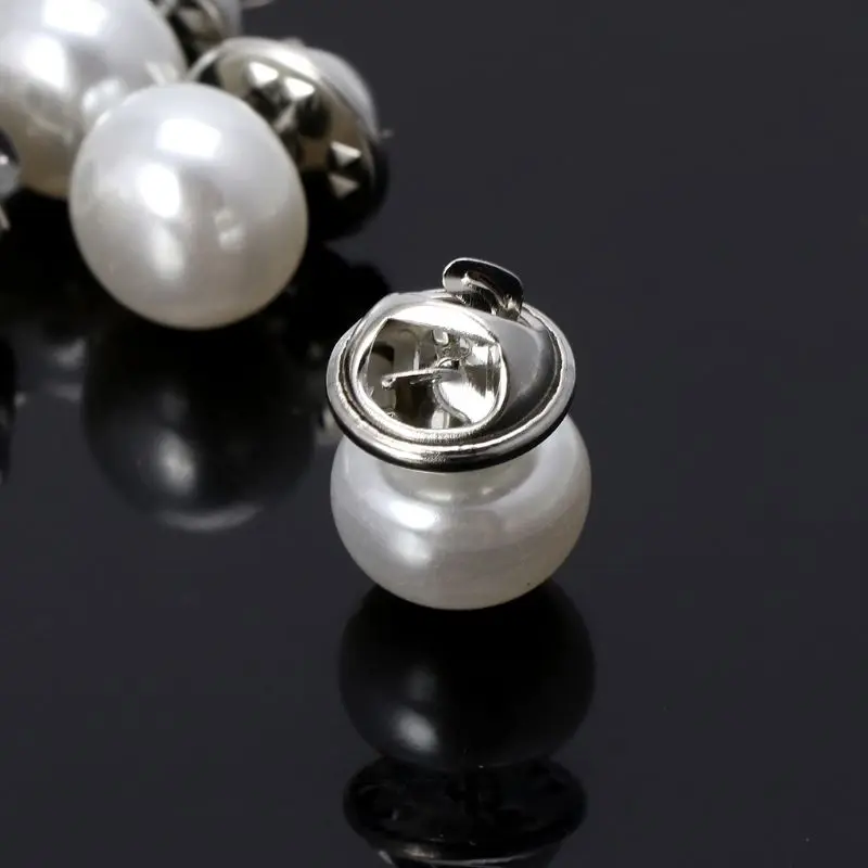 20 шт белый жемчуг свитер зажим для шали Декор одежды Броши Булавки женщин|Броши| |