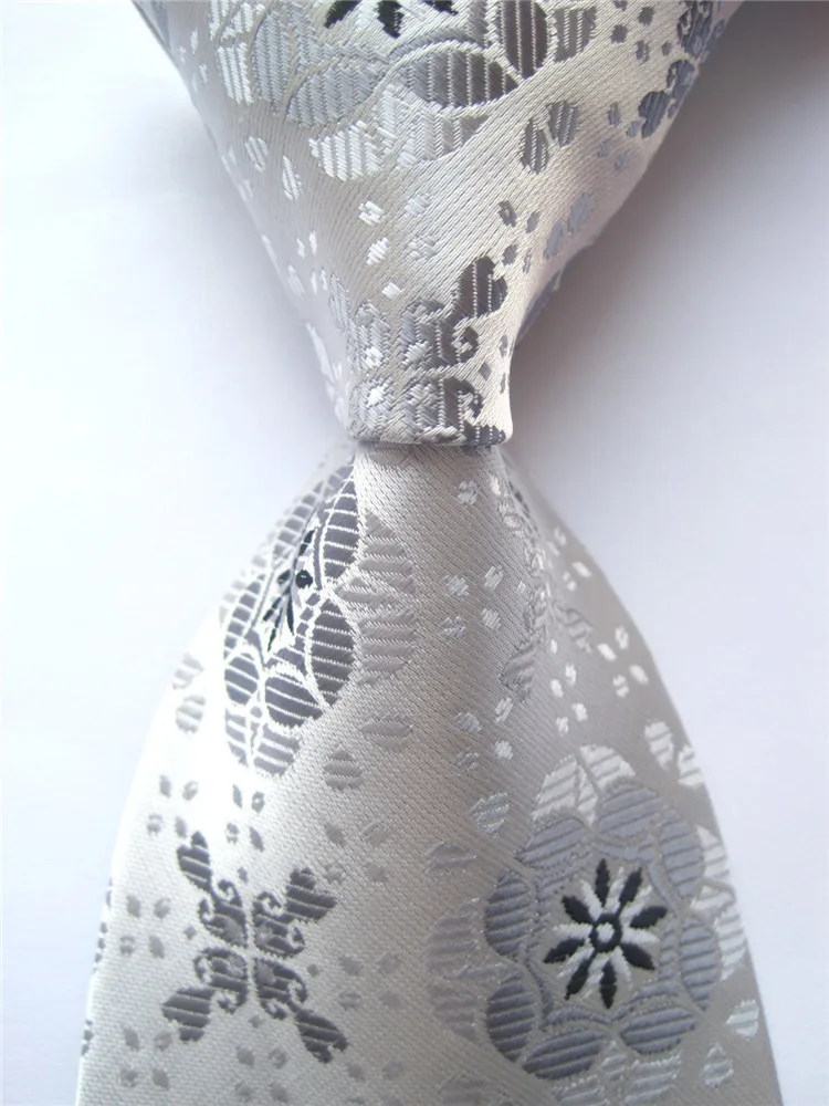 2019 новый мужской модный классический галстук розовый цветочный 100% жаккардовый