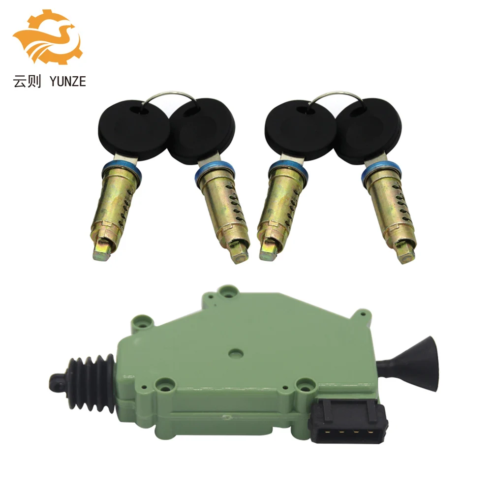 4 шт. комплект дверных замков с приводом дверного замка для VW TRANSPORTER CARAVELLE T4 1990 2003