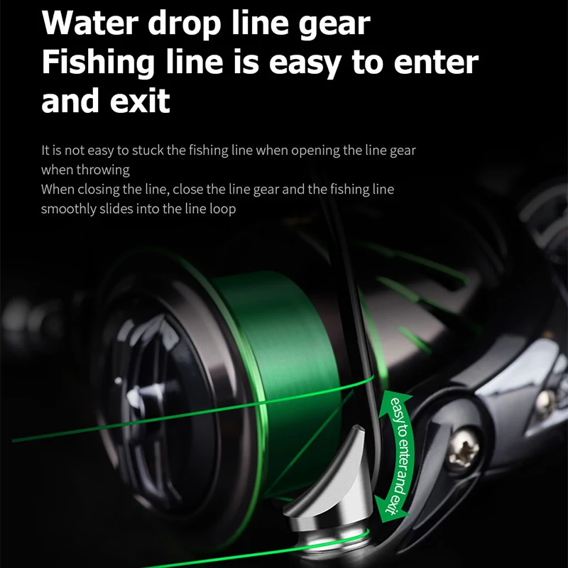 

Spinning Wheel 5.5KG 5.2:1 Winter Fishing Reel All-Metal Throwing Wheel Sea River Fishing Tool Accessories