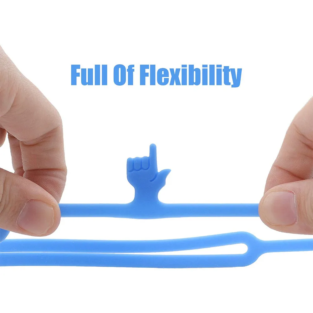 Симпатичные Силиконовые закладки на палец маркеры для книг ремешок школьных