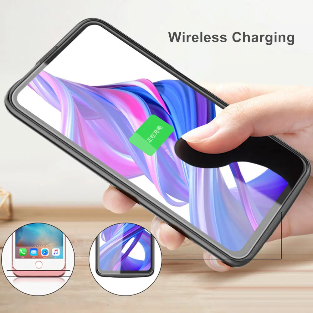 Аккумулятор 5000 мАч для Huawei Honor 9X чехол с подставкой смартфона умный внешний