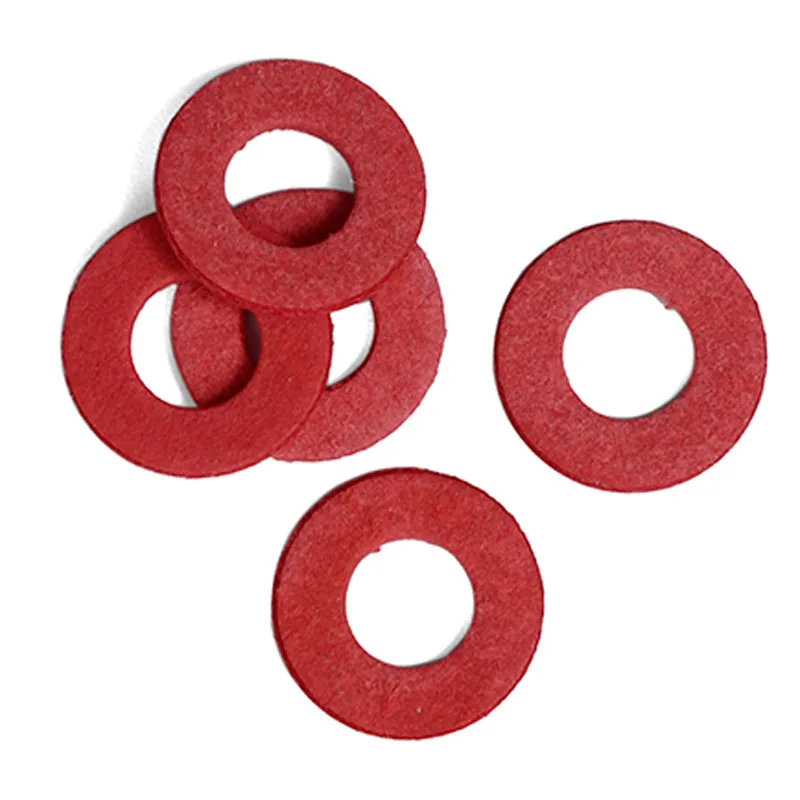 Изоляционная плоская прокладка из красной стальной бумаги 20/100 шт. M2 5 M3 M4 M5 M6 M8 M10 M12