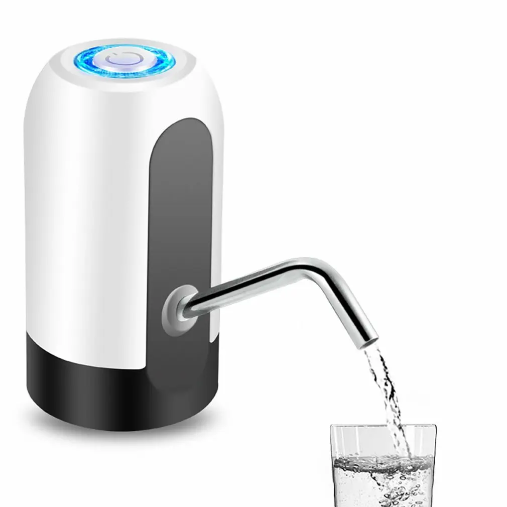 

Hot Electric Water Dispenser Portable Gallon Drinking Bottle Switch Smart Wireless Water Pump Water Treatment Devices With Light